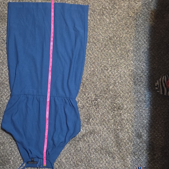 Banana Republic Blue Halter Sheath Dress - Picture 5 of 7